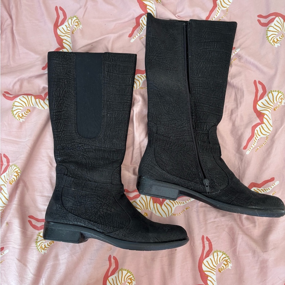 NWT Naot Viento Black Knee High Boots